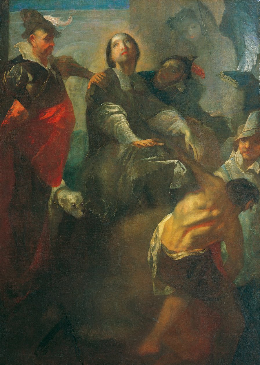 Tilfangetagelsen af ​​Sankt Johannes af Nepomuk af Franz Anton Maulbertsch