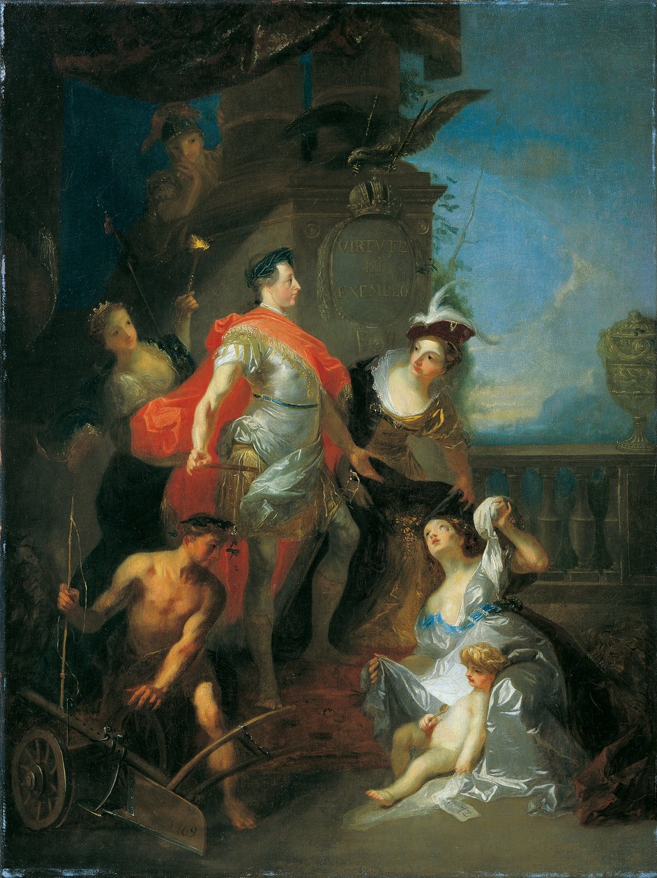 Glorifikation Kaiser Josephs II. af Franz Anton Maulbertsch