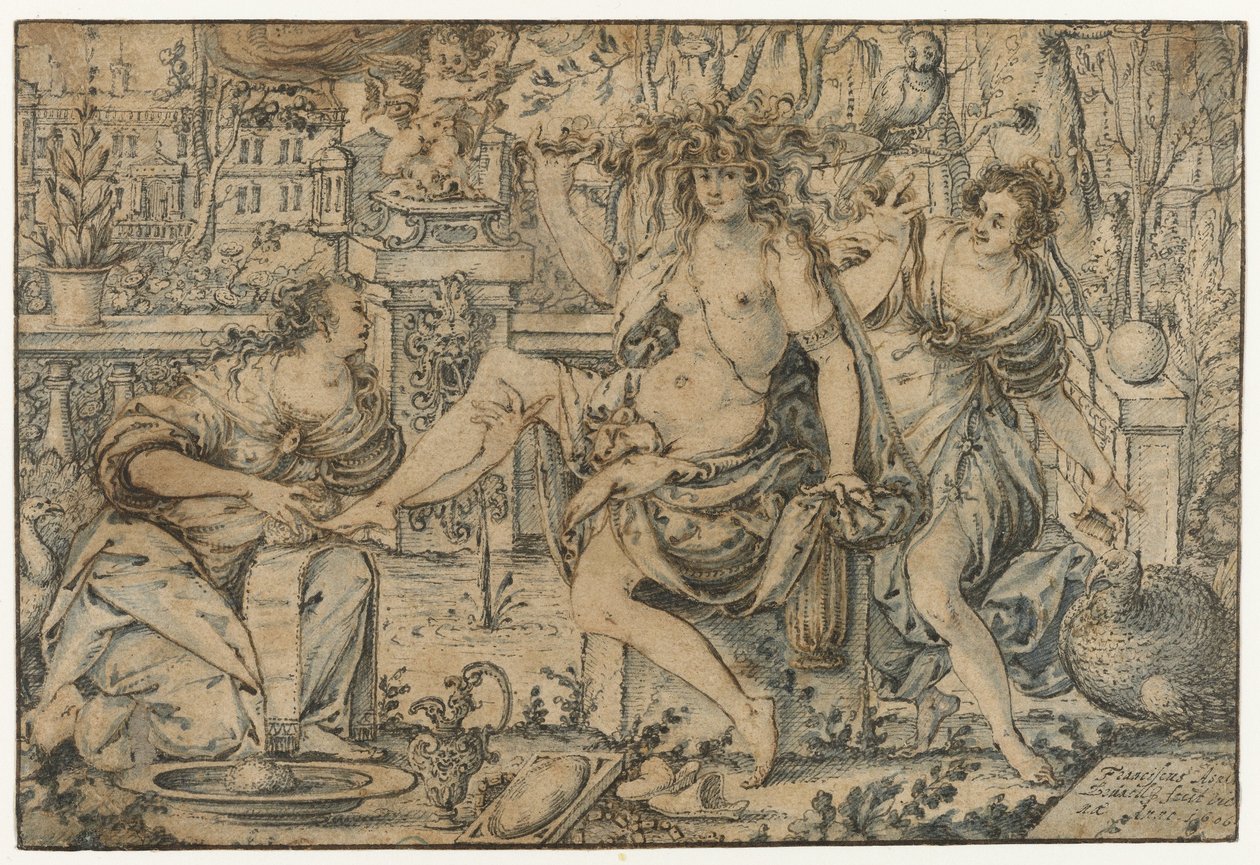 Allegori over forfængeligheden af Franz Aspruck