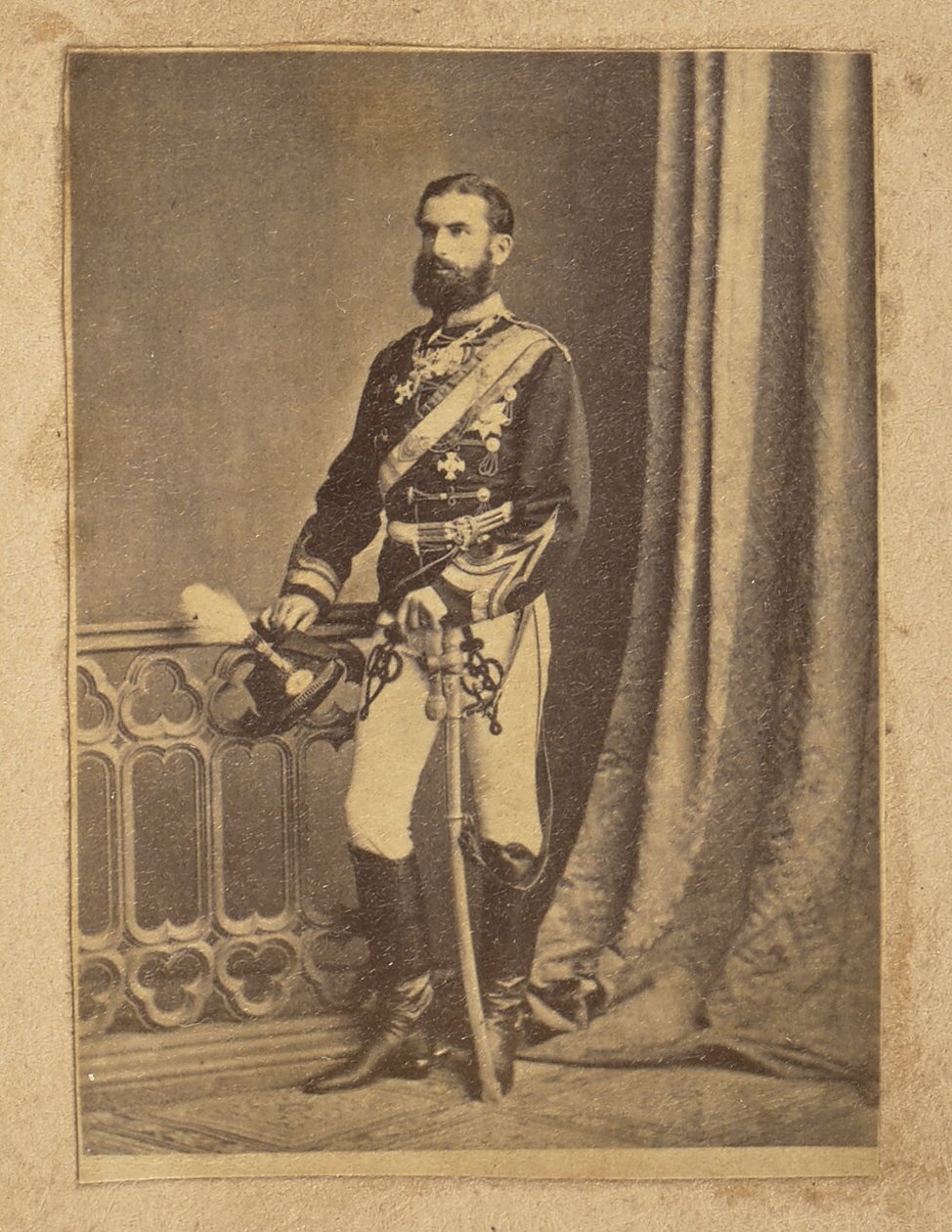[Portræt af Carol I af Rumænien]. af Franz Duschek