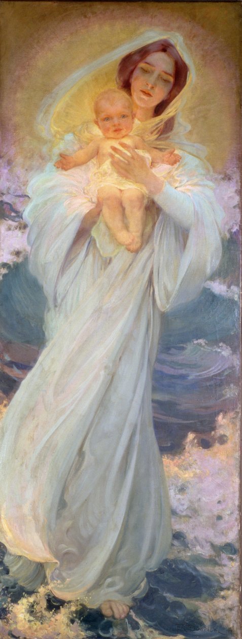 Mor og Barn af Franz Dvorak