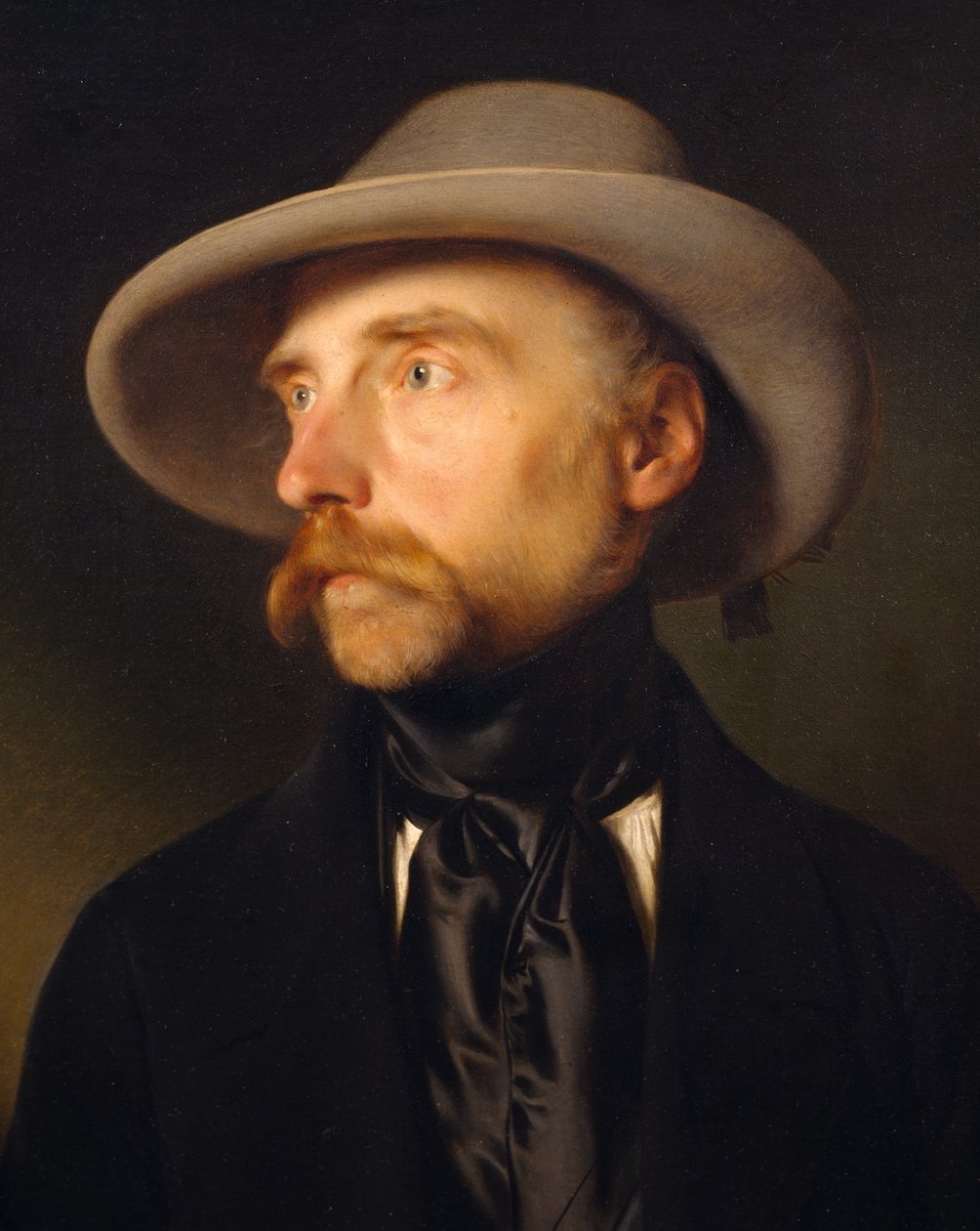 Portræt af maleren Franz Wipplinger (1762-1812), maleri af Franz Eybl (1806-1880) af Franz Eybl