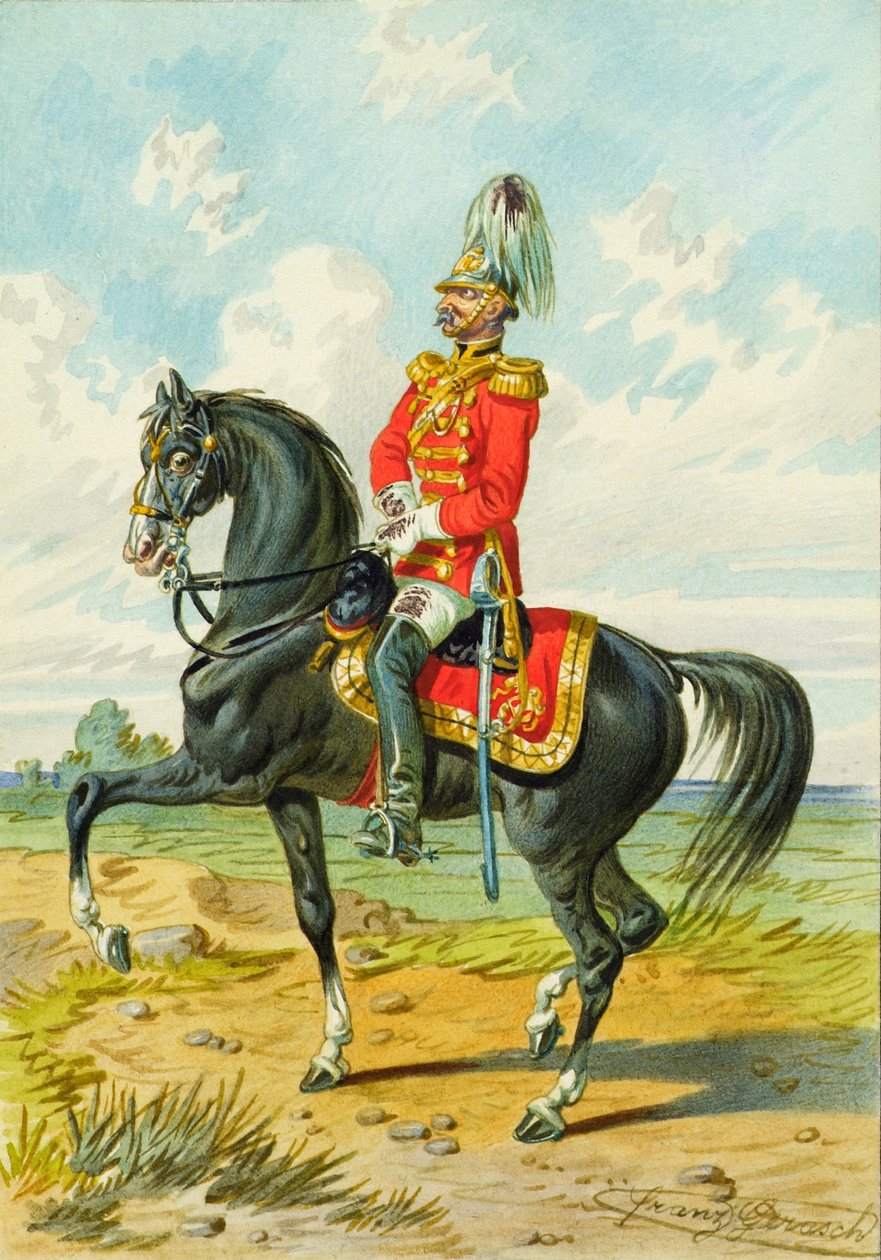 soldat til hest af Franz Gerasch