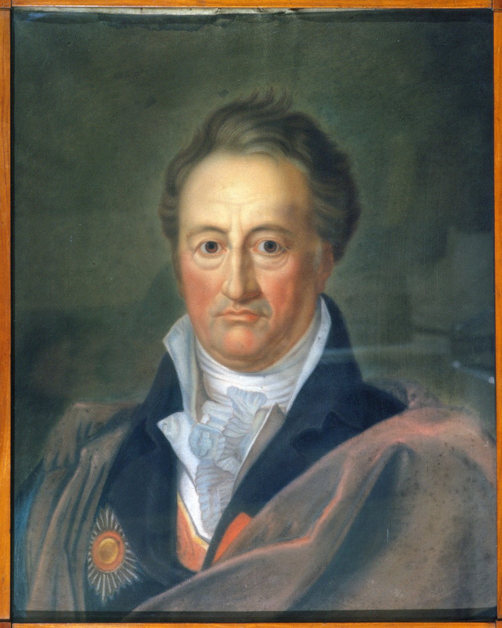 Portræt af Goethe i 1810, af Gerard von Kugelgen af Franz Gerhard von Kugelgen