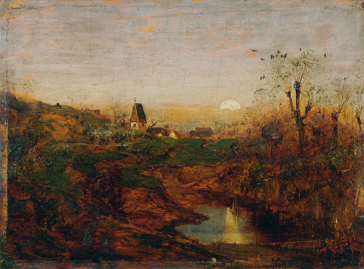 Skumring i hede af Franz Hoffmann von Fallersleben