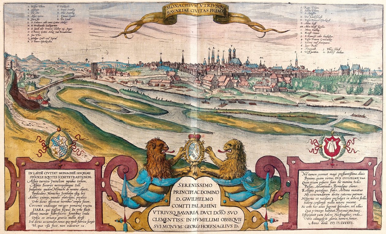 München, Tyskland af Franz Hogenberg
