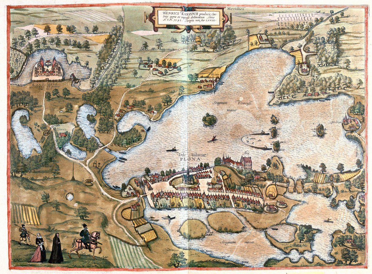 Plon, Tyskland af Franz Hogenberg