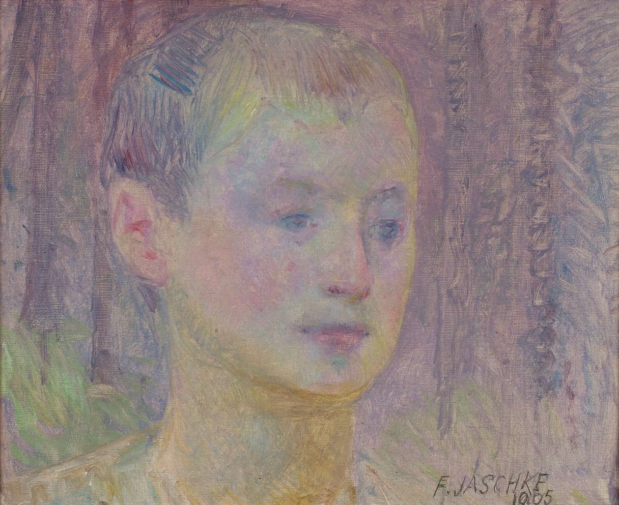 Franzerl, kunstnerens søn af Franz Jaschke