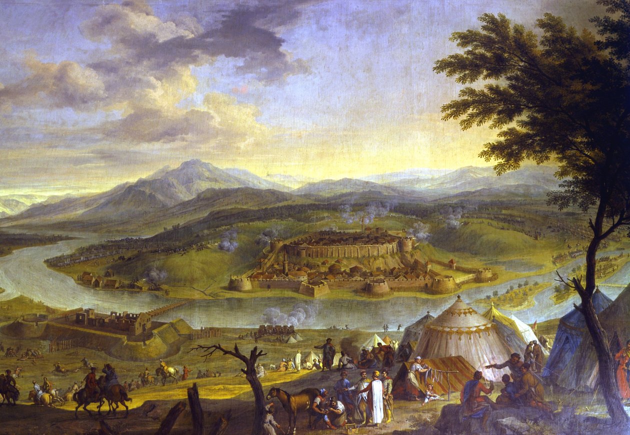 Tysk: Erobringen af Gran-fæstningen i 1683 af Franz Joachim Beich