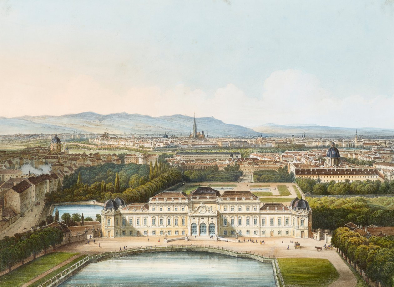 Belvedere Slot af Franz Josef Sandmann