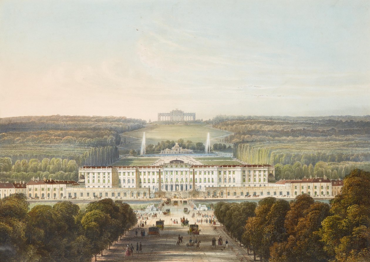 Schönbrunn Slot af Franz Josef Sandmann