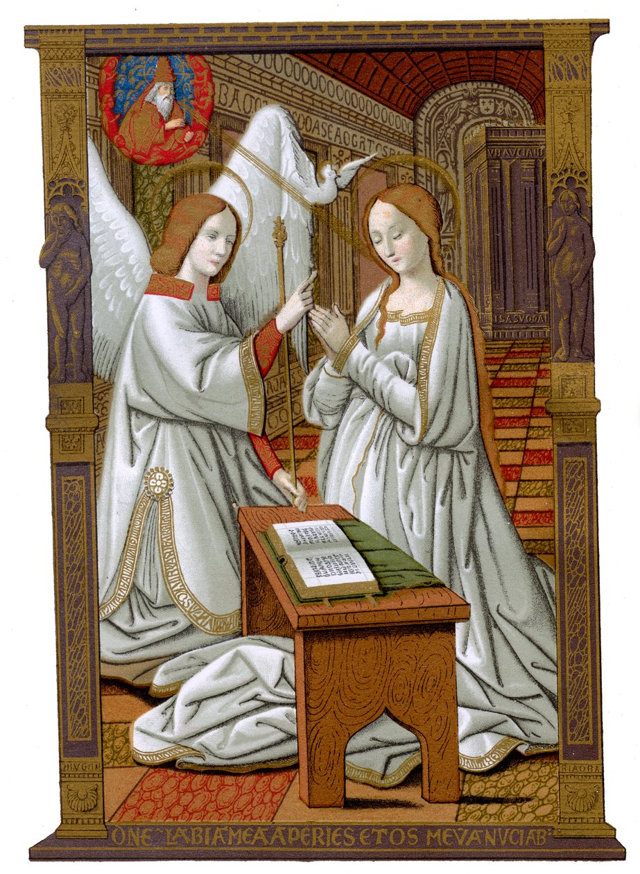 Bebudelsen, c1503, 1870 af Franz Kellerhoven