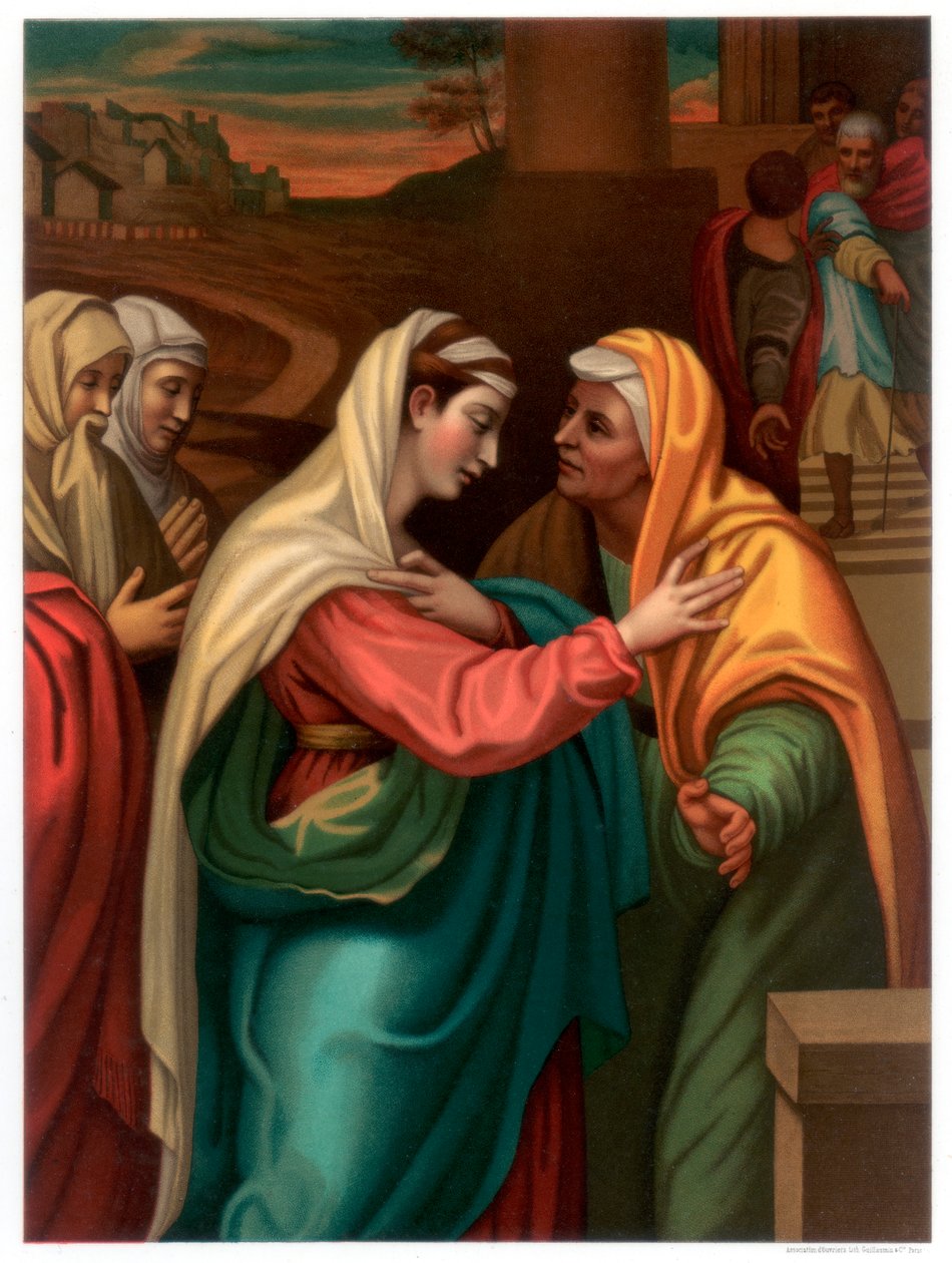 Visitationen, 1518-1519 1870 af Franz Kellerhoven