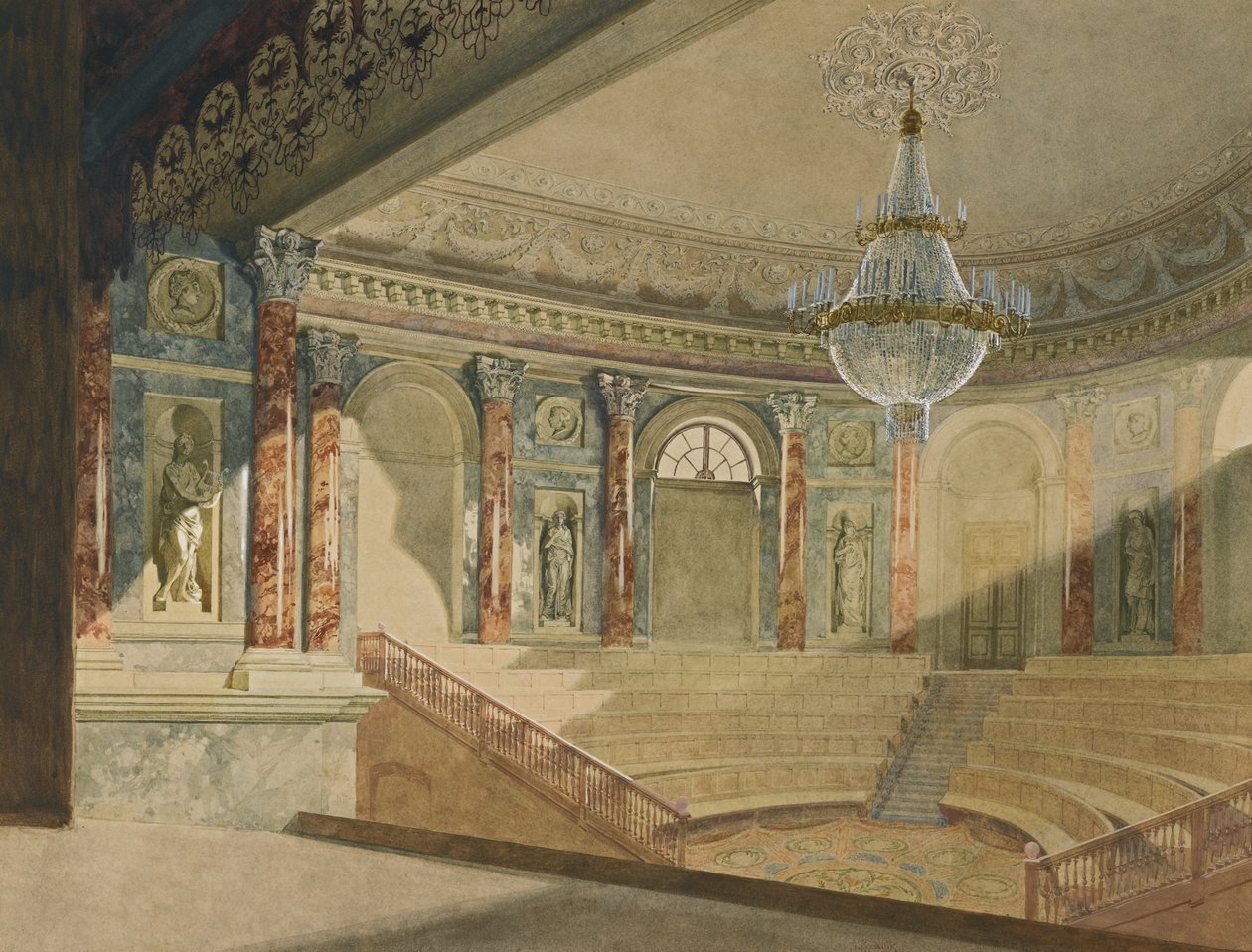 Eremitageteatret, 1898 af Franz Kopallik