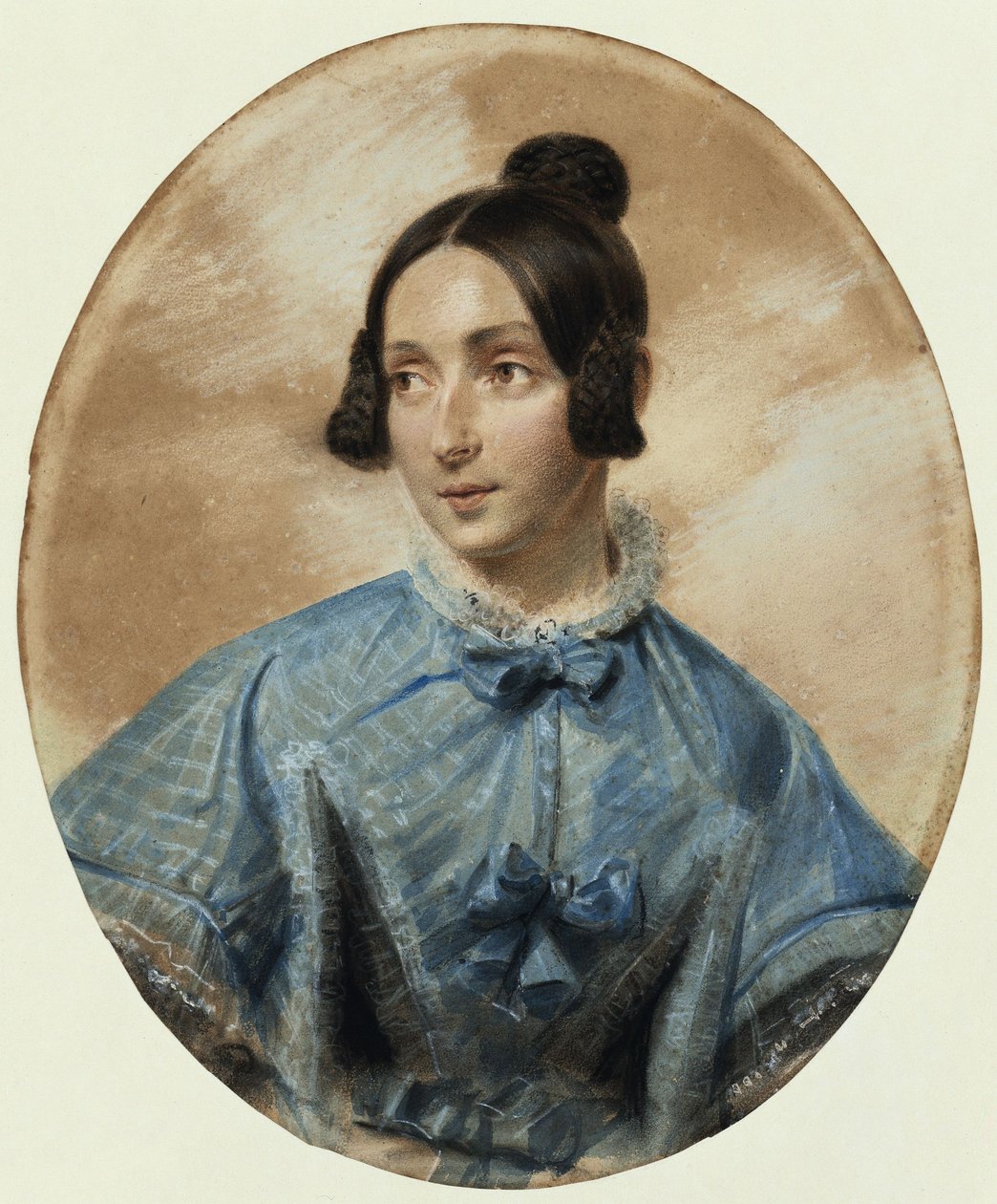 Amalie Wichmann, født Feilner af Franz Krüger