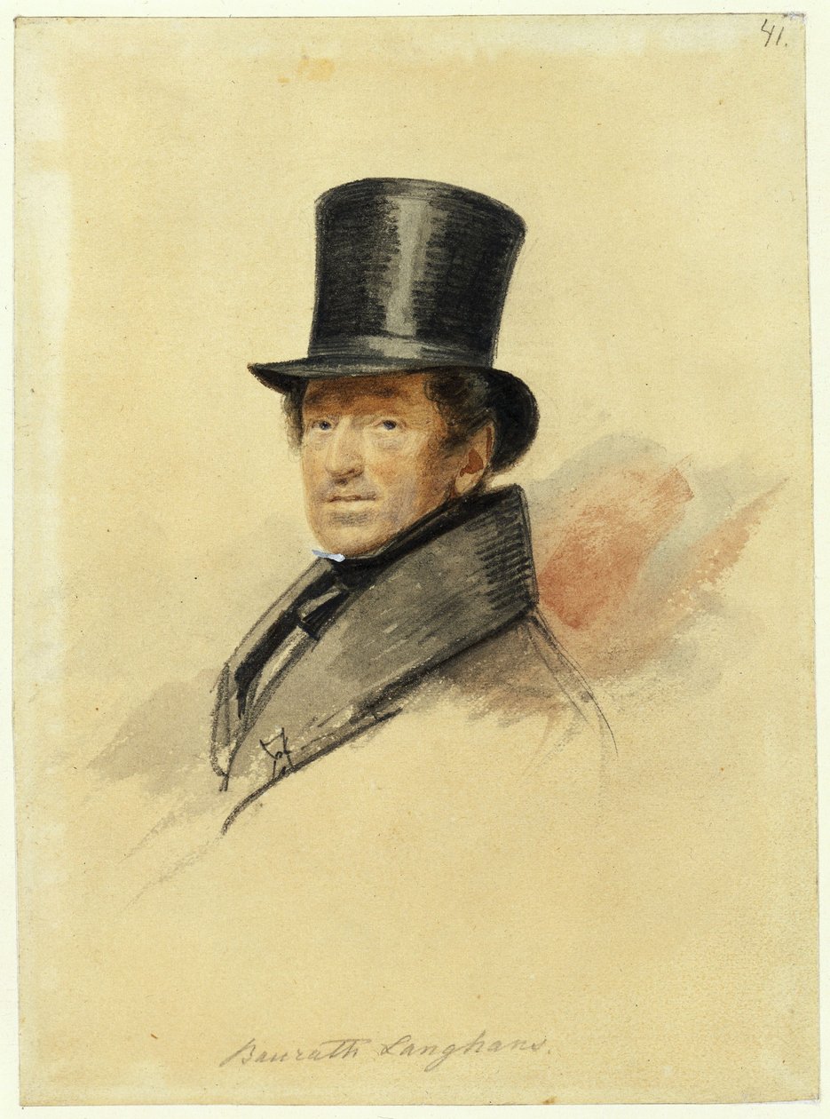 Carl Ferdinand Langhans af Franz Krüger