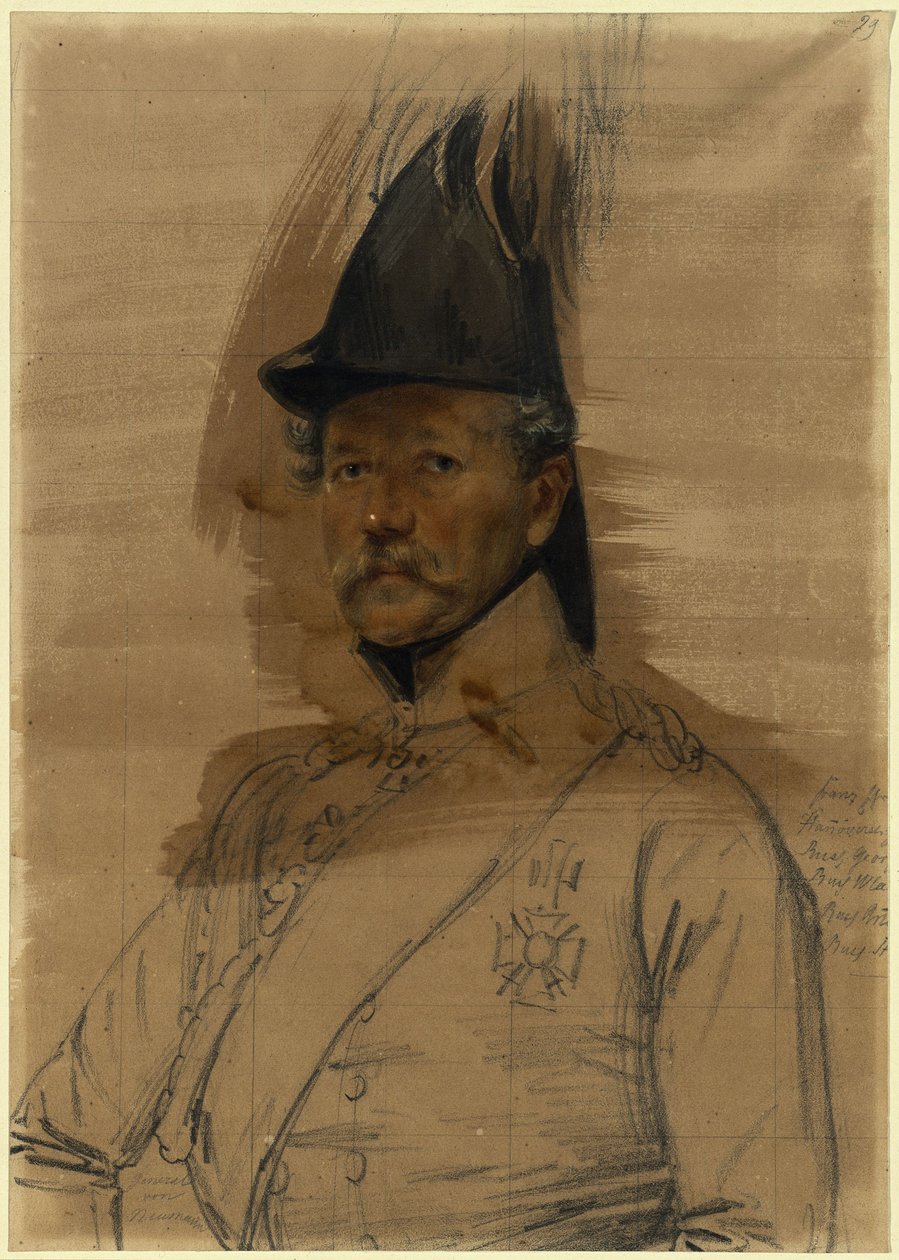 General August Wilhelm von Neumann af Franz Krüger