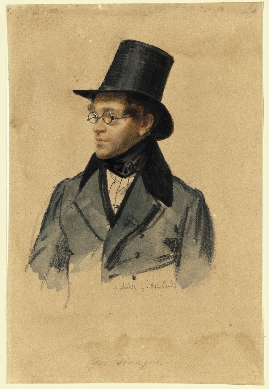 Gustav Friedrich Waagen af Franz Krüger