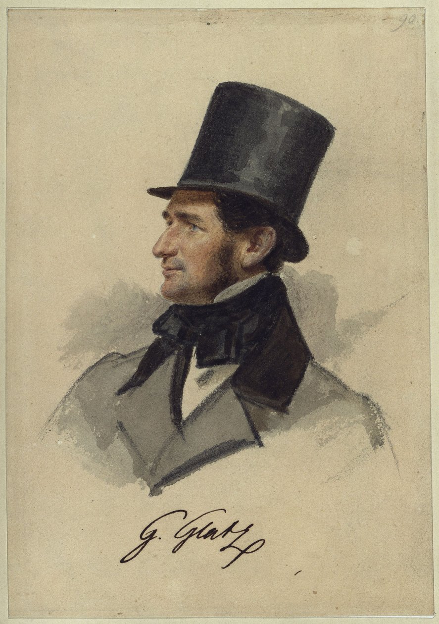 Gustav Ludwig Glatz af Franz Krüger