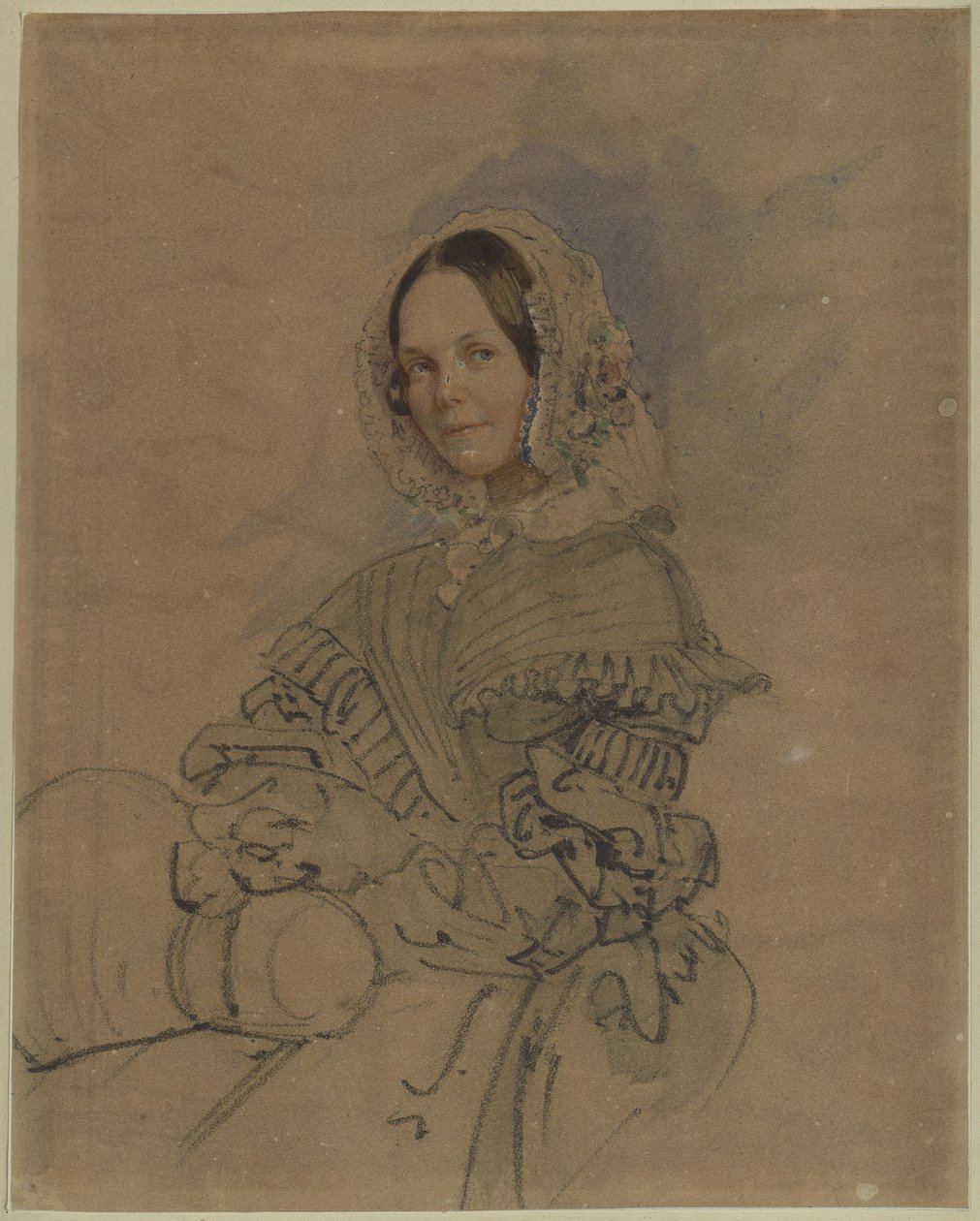 Hedwig von Olfers af Franz Krüger