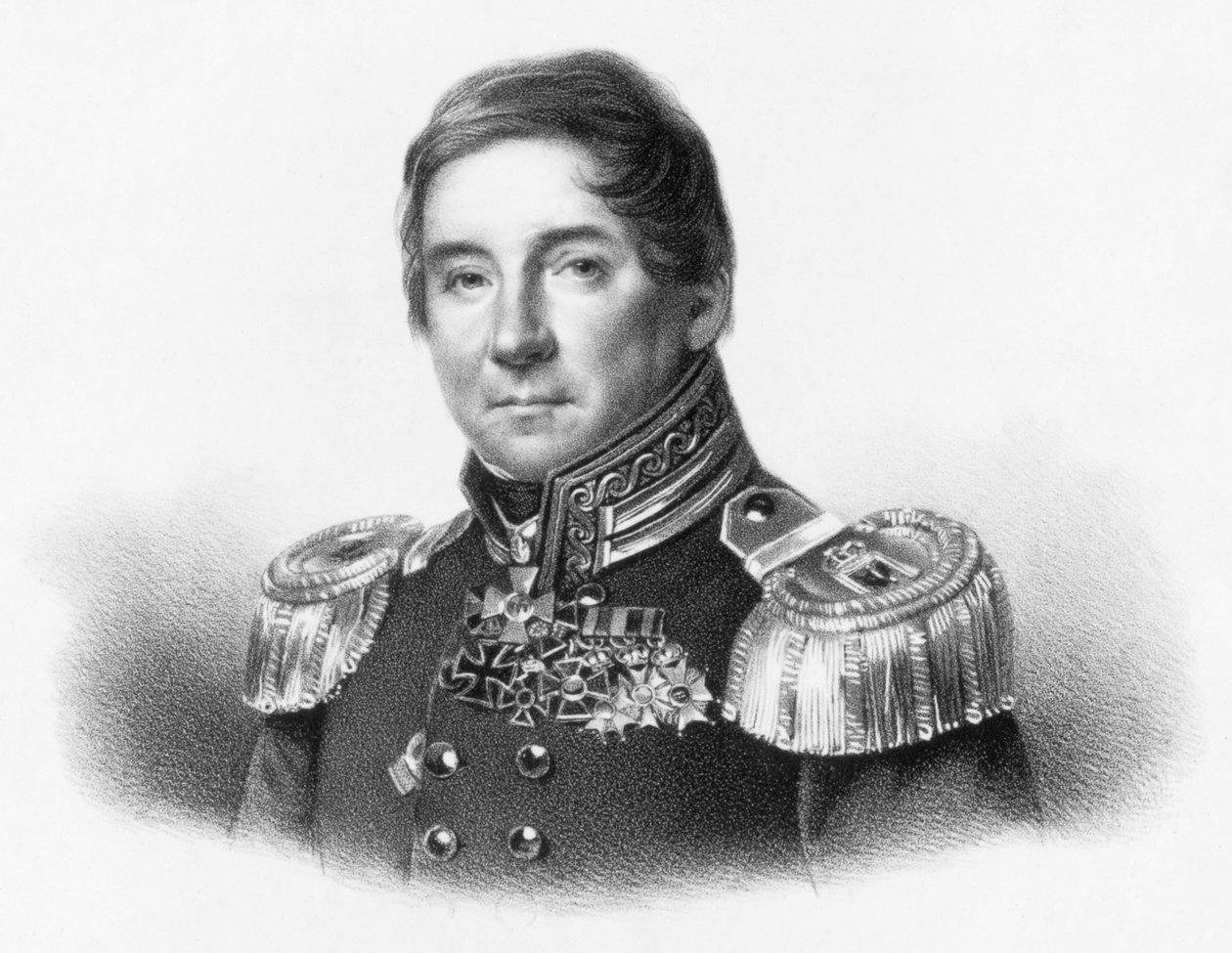 Johann Wilhelm von Wiebel af Franz Krüger