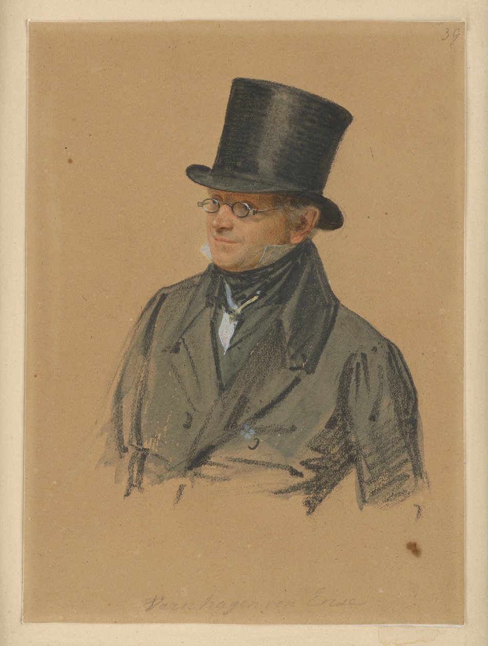 Karl August Varnhagen von Ense af Franz Krüger
