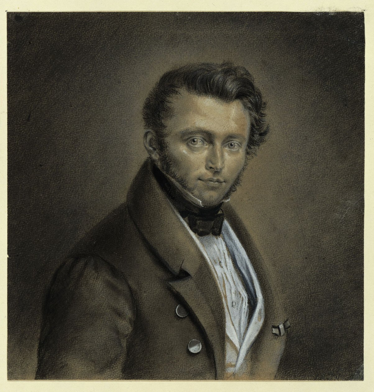 Selvportræt af Franz Krüger