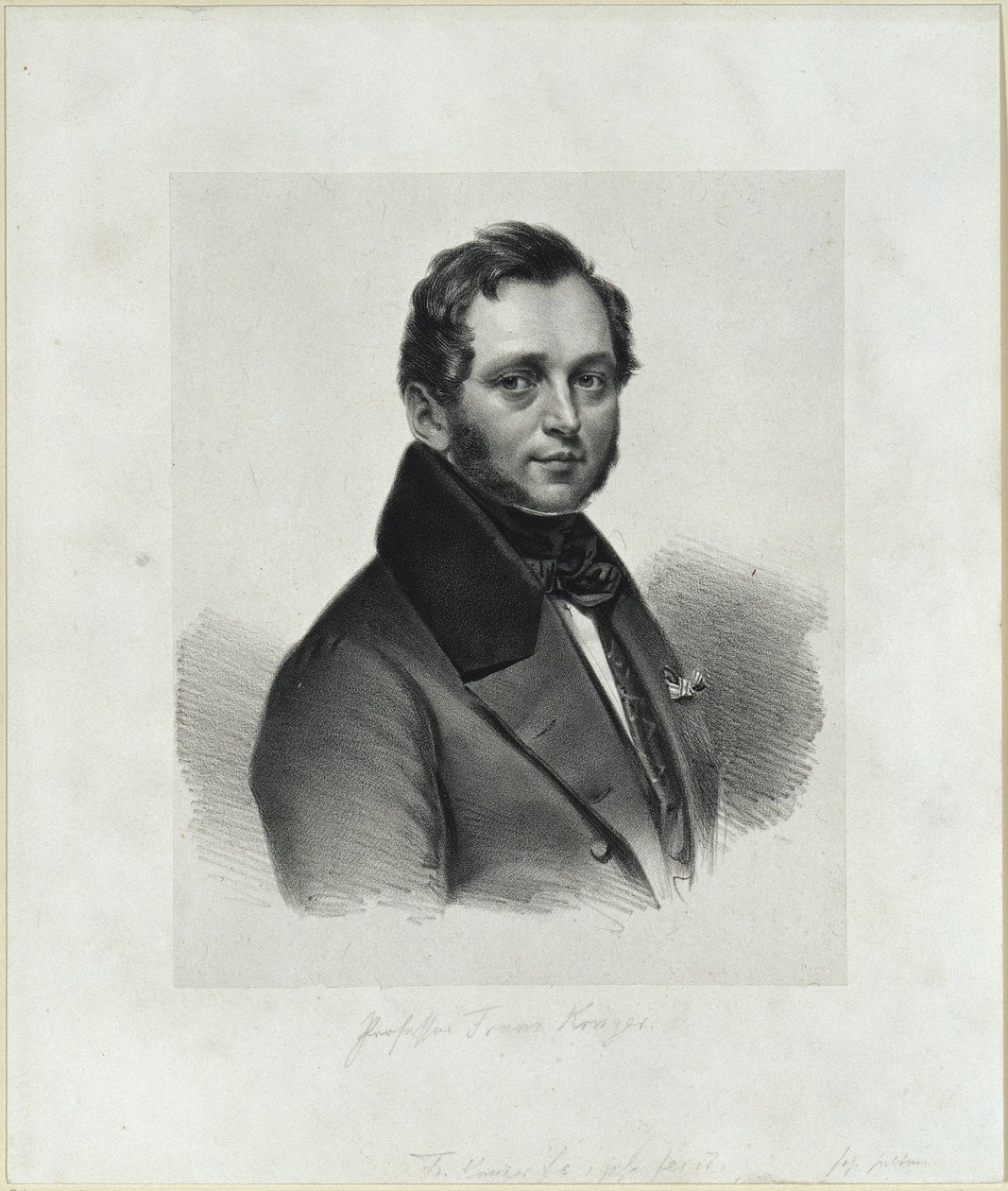 Selvportræt af Franz Krüger
