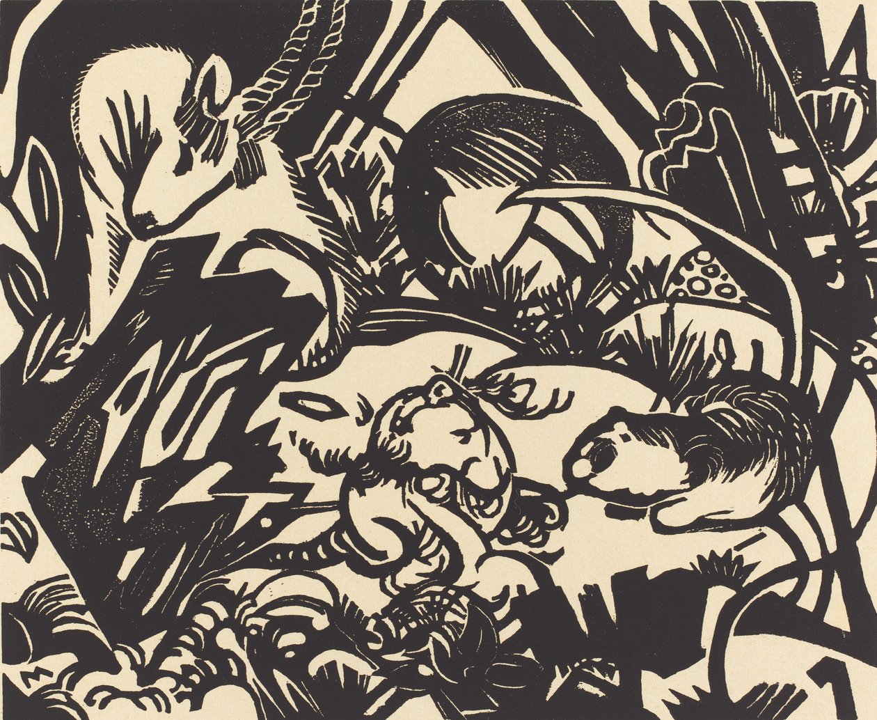 Animal Legend (Tier Legend) af Franz Marc