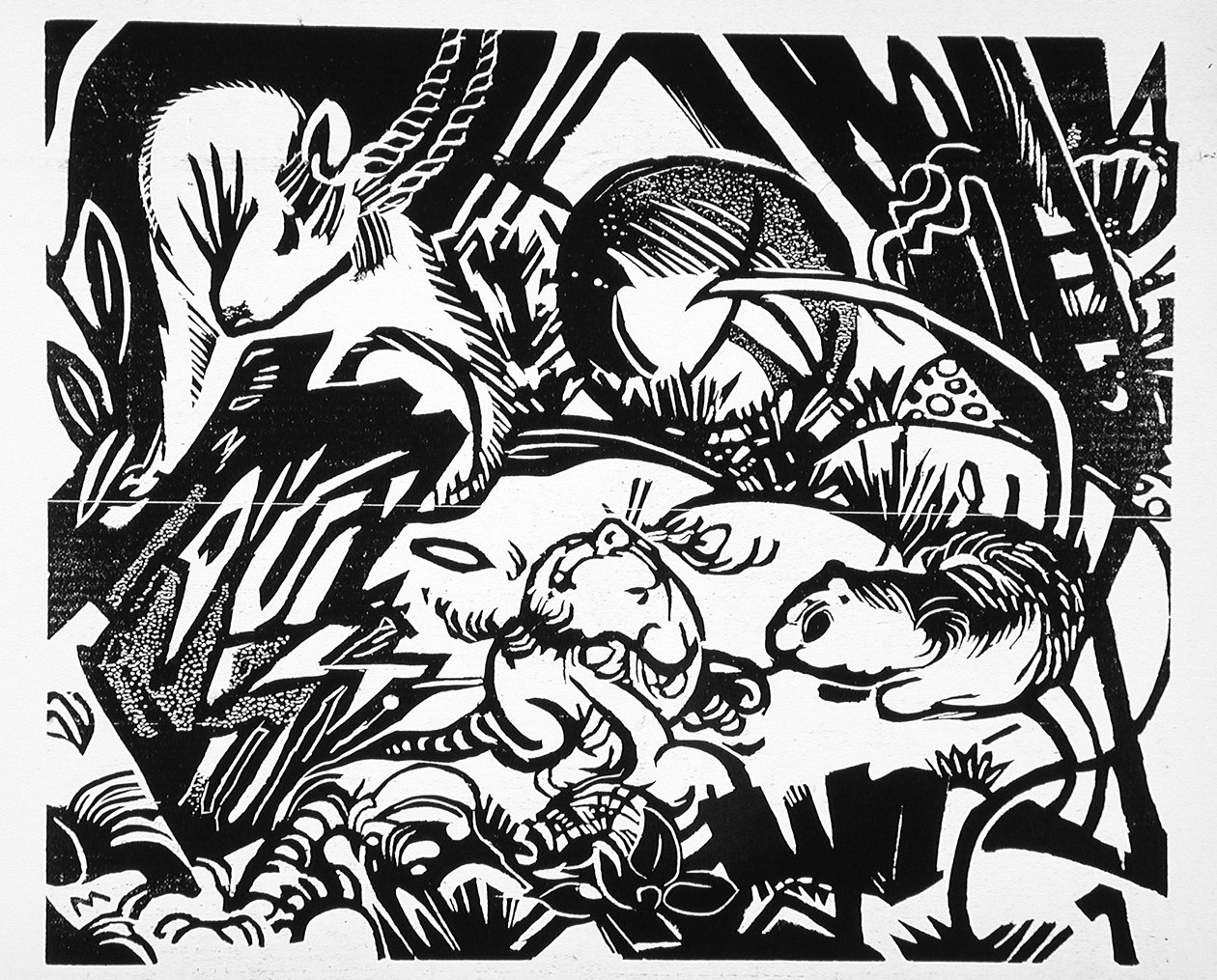 Dyrelegende af Franz Marc