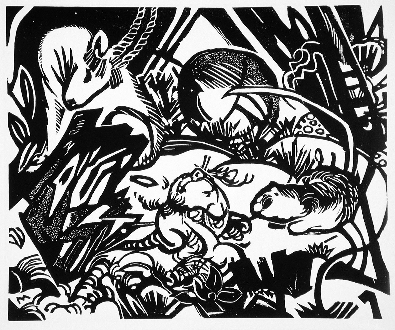 Dyrelegende af Franz Marc
