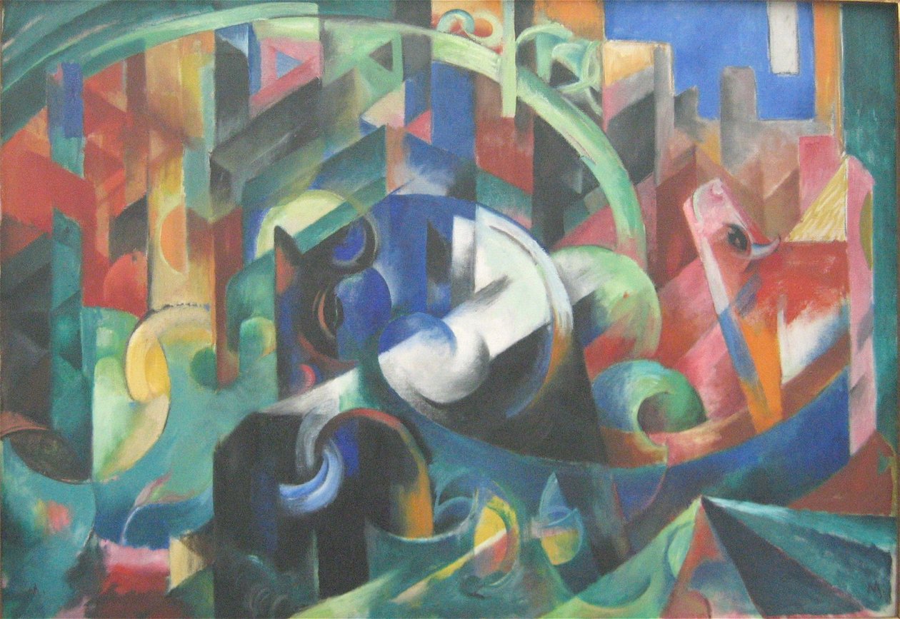 Kvæg I af Franz Marc