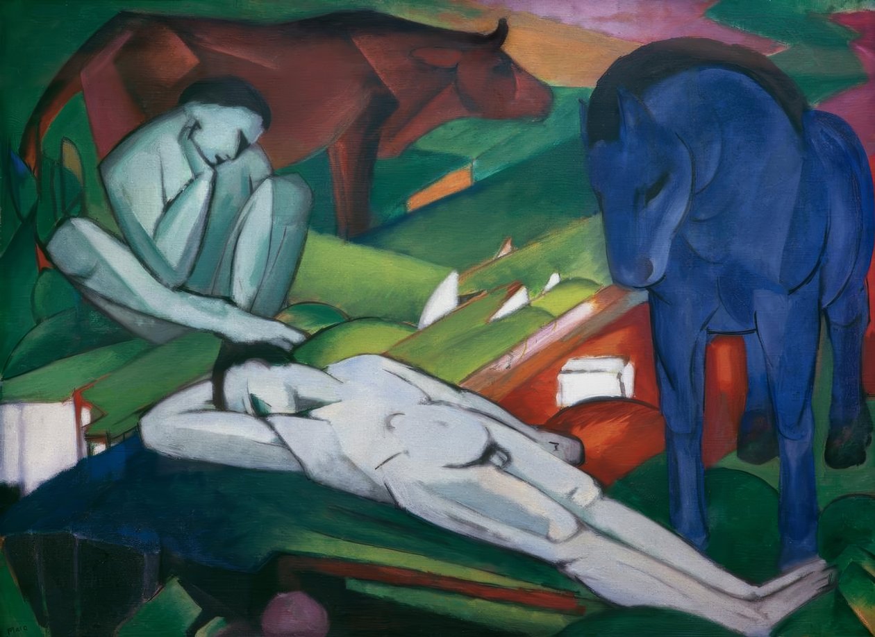 Hyrderne af Franz Marc
