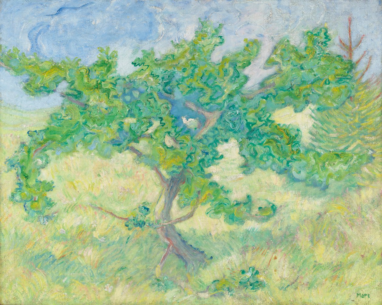 lille egetræ af Franz Marc