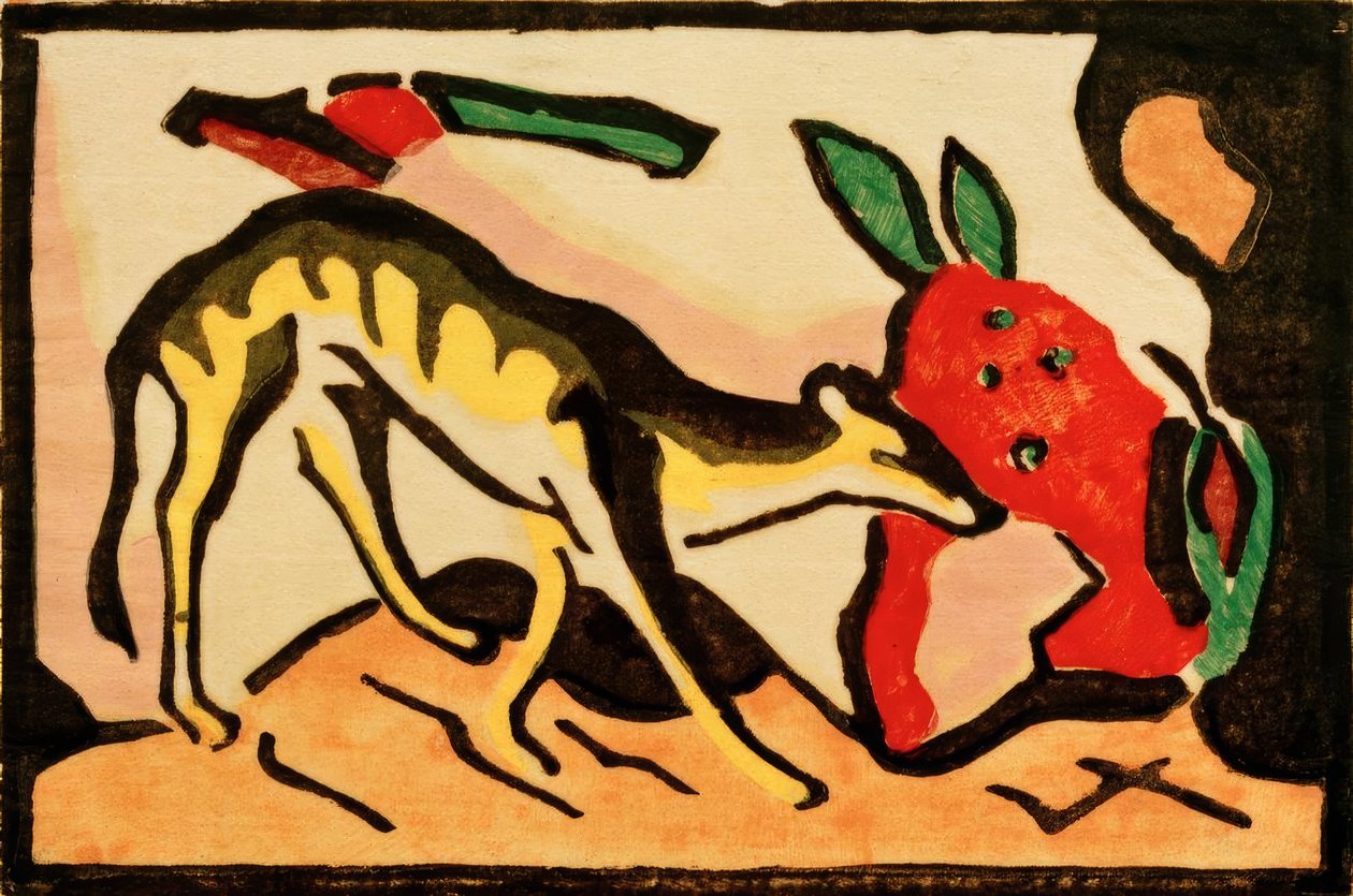 fabletier af Franz Marc