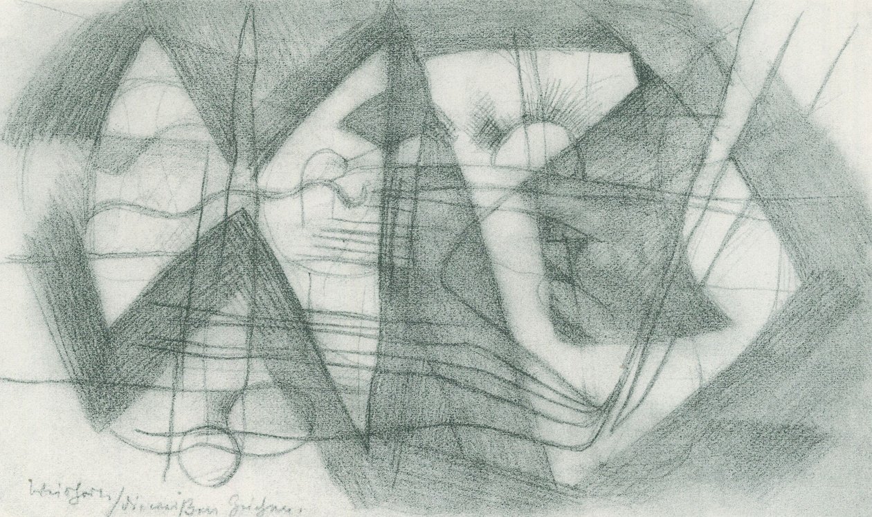 Franz Marc - Skitsebog fra marken - Blad 17 af Franz Marc