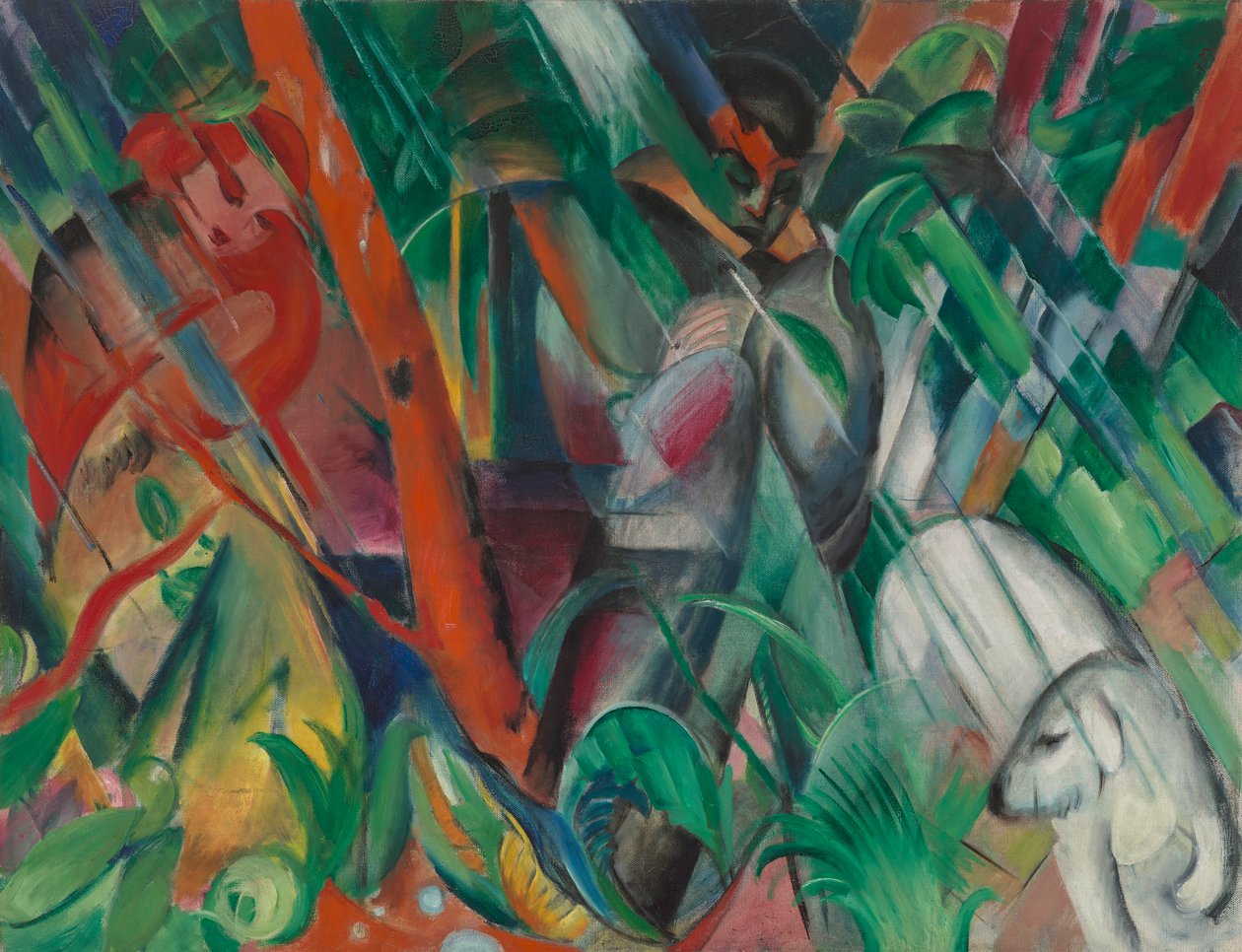 I regnen af Franz Marc