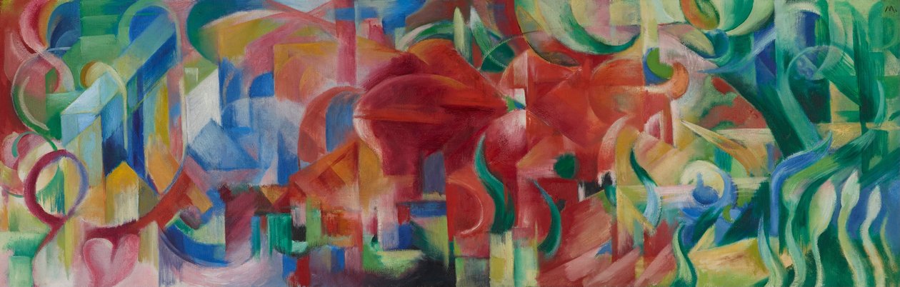 Spilleformer af Franz Marc