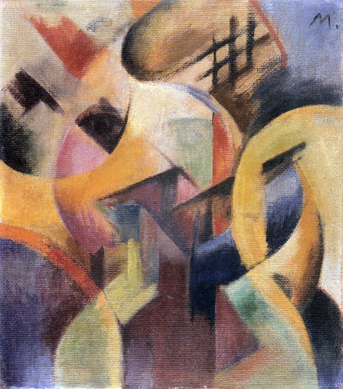 Lille komposition I af Franz Marc