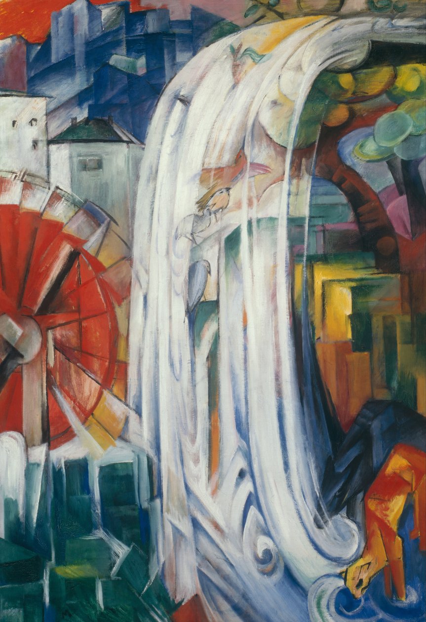 Den forheksede mølle af Franz Marc