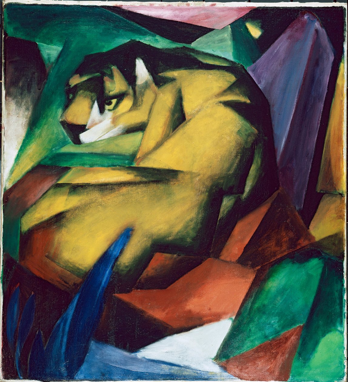 Tigeren, 1912 af Franz Marc