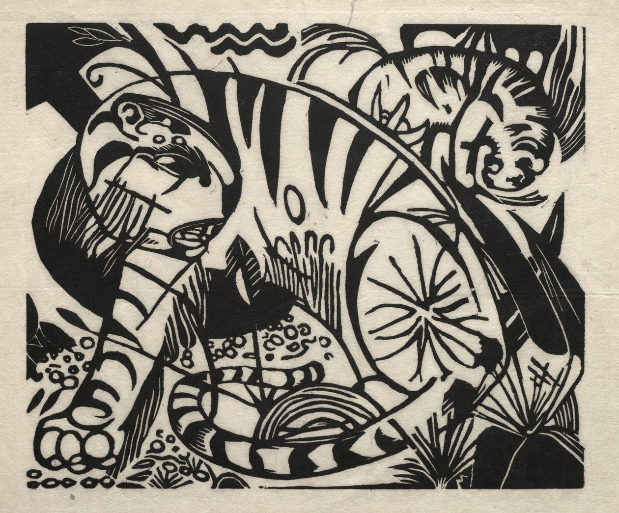 Tiger af Franz Marc