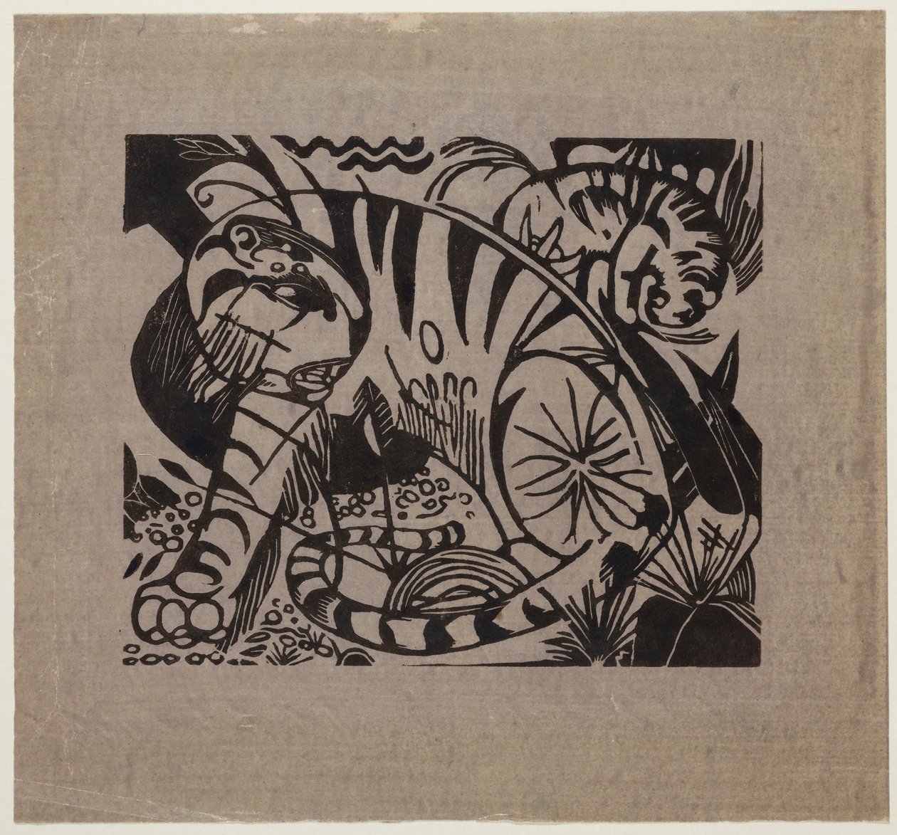 Tiger af Franz Marc