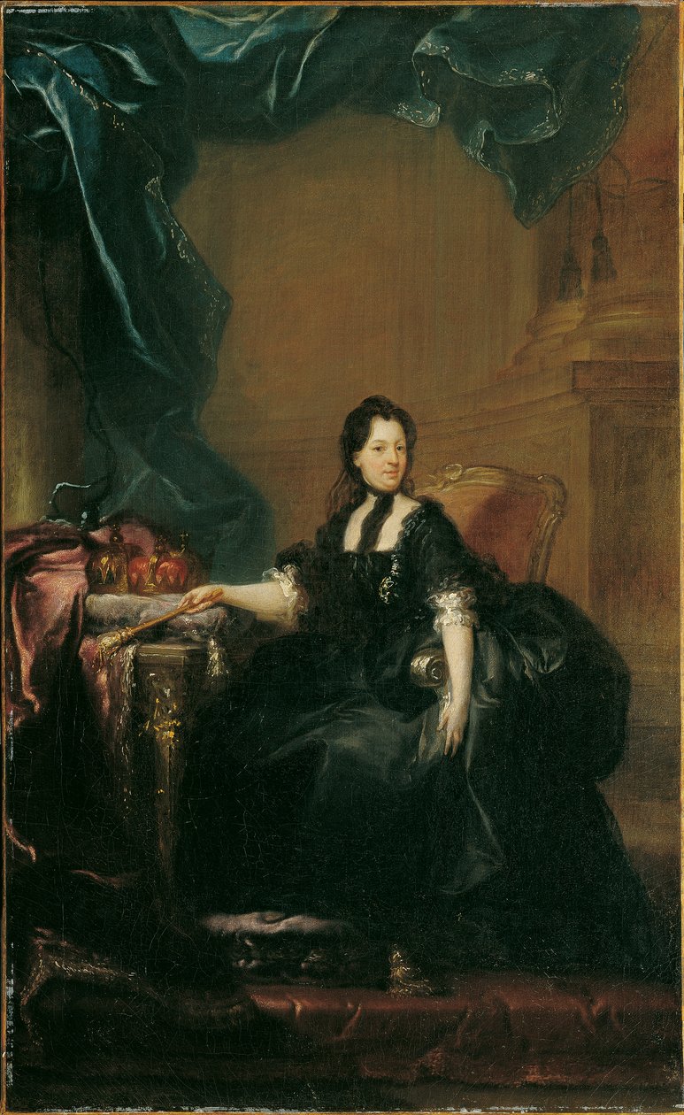 Kejserinde Maria Theresia i enketøj af Franz Messmer