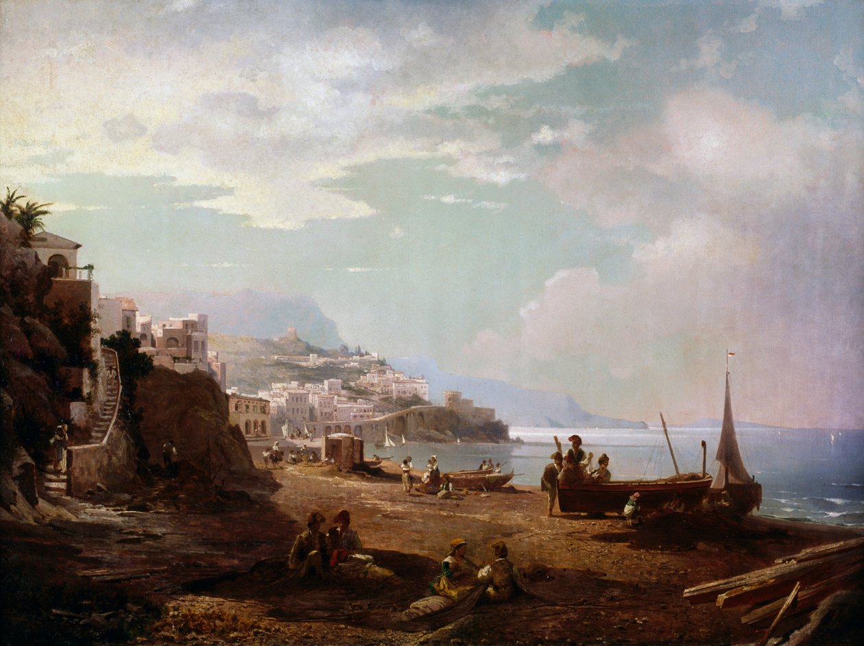 Amalfi af Franz Richard Unterberger
