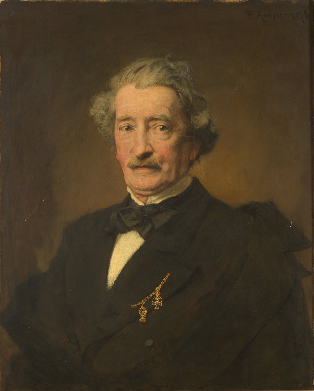 Advokaten og forfatteren Franz Theobald Freiherr von Rizy af Franz Rumpler