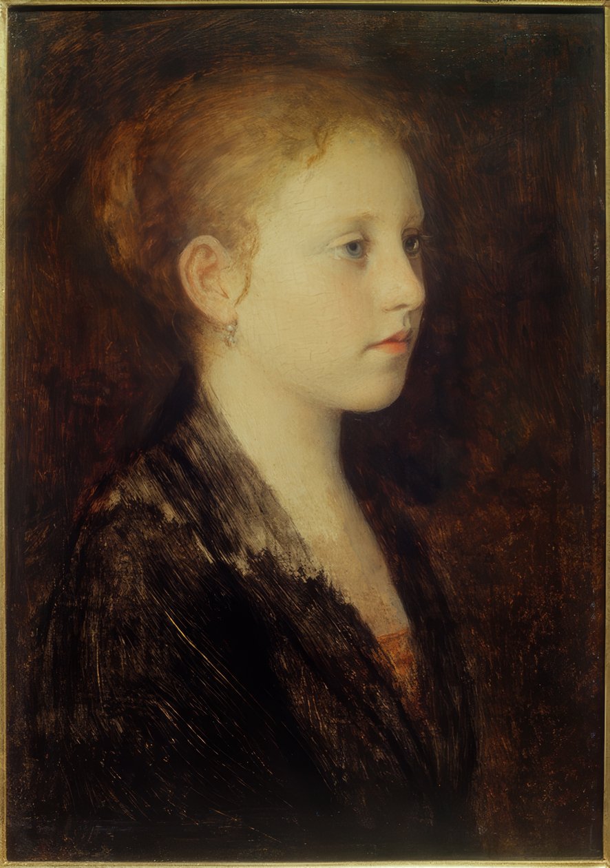 Pigehoved af Franz Rumpler
