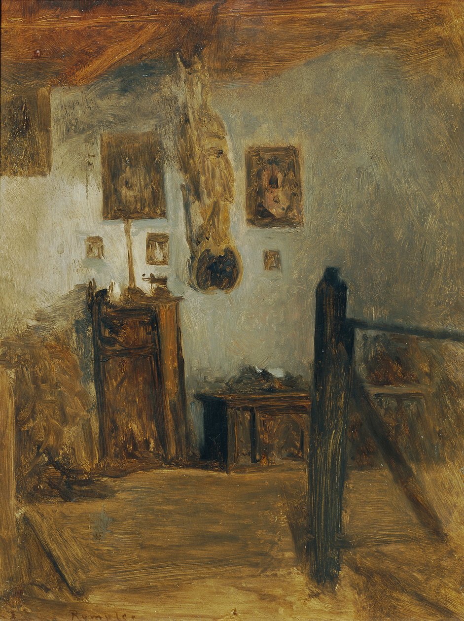 Forkammer til kunstnerens fødested af Franz Rumpler