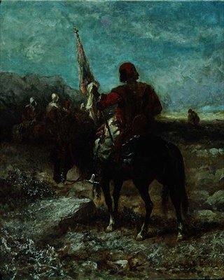 En arabisk rytter af Franz Schreyer