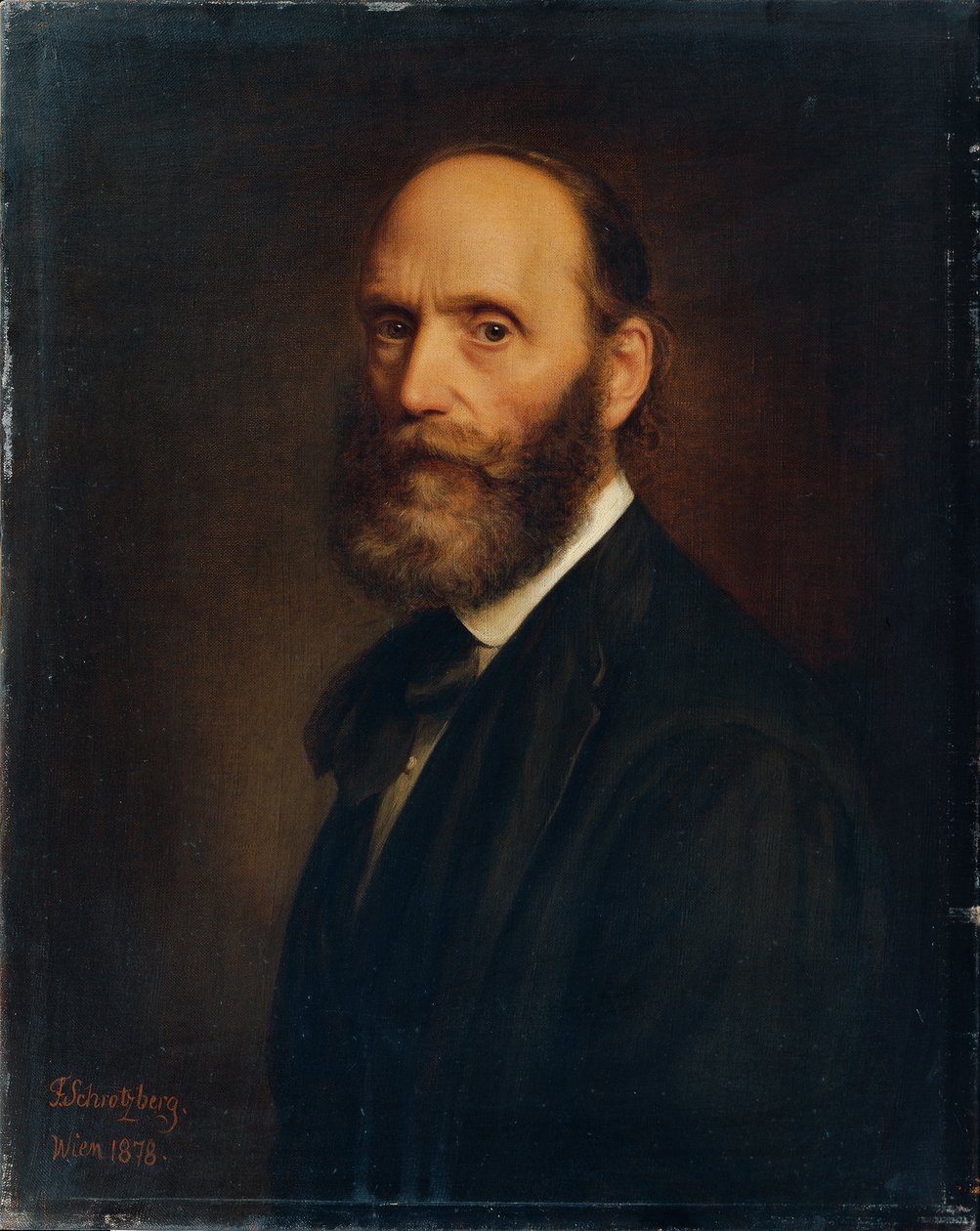 selvportræt af Franz Schrotzberg